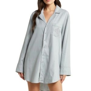 Skims Hotel cotton blend sleep dress